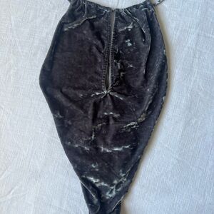Velvet Gray Body Suit